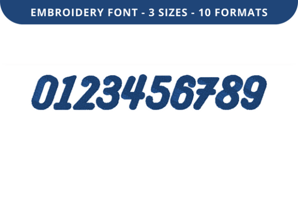 Buck Harry Font 0 to 9 Review for Boutique Sweatshirts
