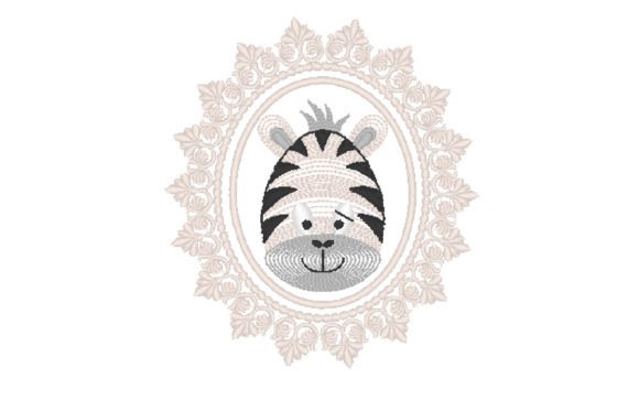Cute Zebra Embroidery Design Review for Craft Fairs