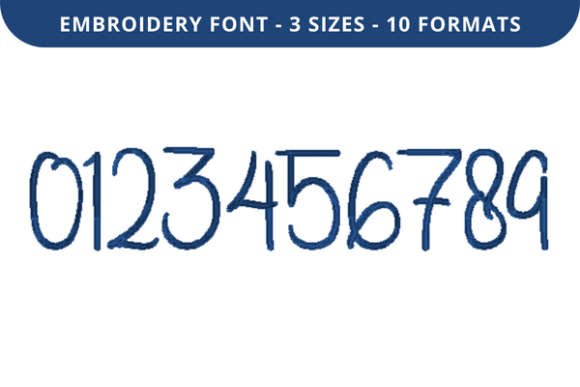 Flowers by Us Font 0 to 9 Review for Etsy Shops