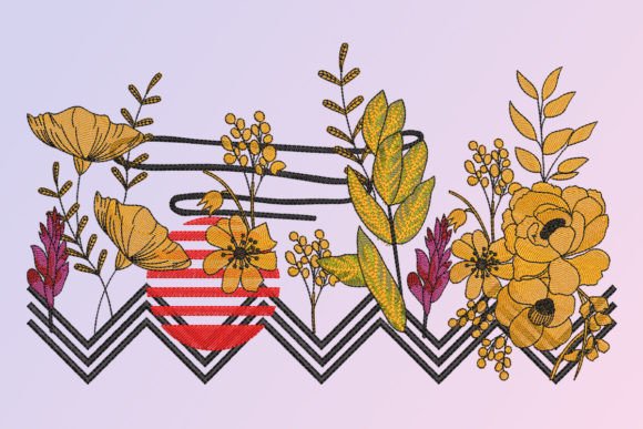 Natural Floral Border: A Craft Fair Review