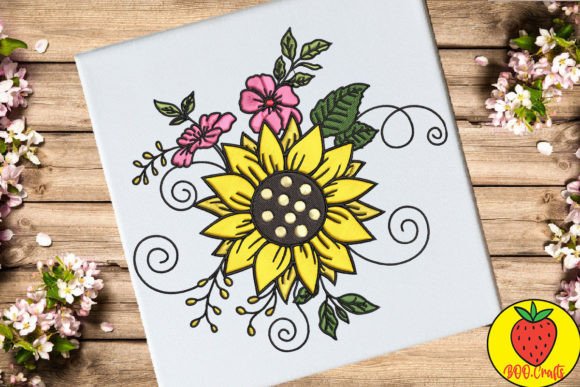Reviewing Beautiful Sunflowers and Leaves for Craft Fairs