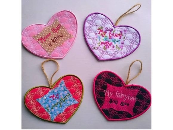 Reviewing ITH Love Letters Ornaments Set for Apparel