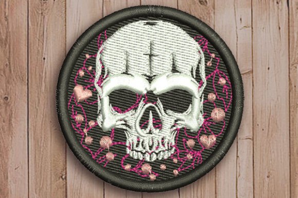 Skull in Circle: A Seasonal Embroidery Review